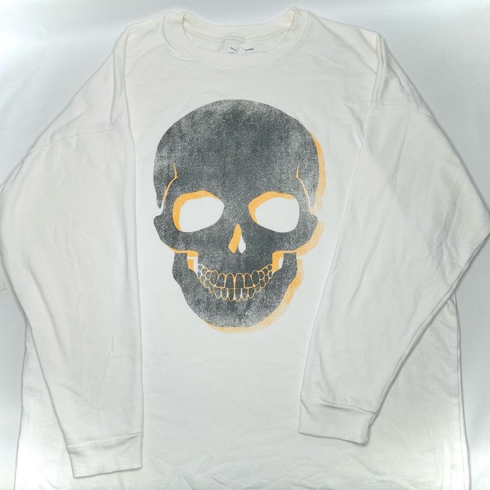 Target Grayson Thread Oversized Halloween Skull Sweater (Dress) XL